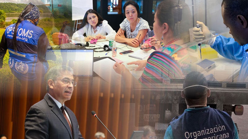 Collage Herramienta de Monitoreo del Programa Ampliado de Inmunización Nacional​