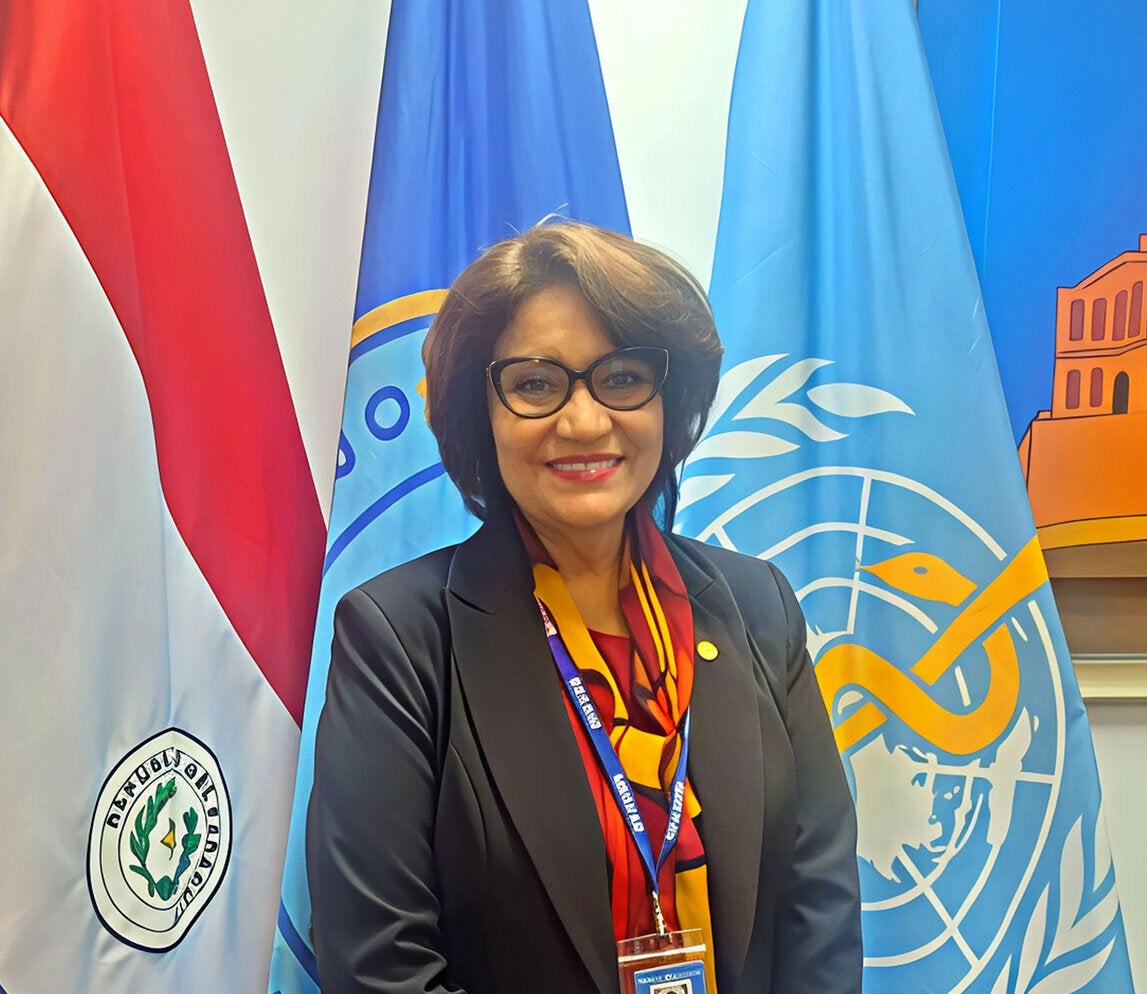 Haydee Padilla, representante de OPS en Paraguay