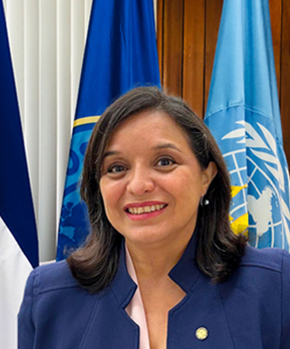 Ana Elena Chévez, representante OPS en Nicaragua