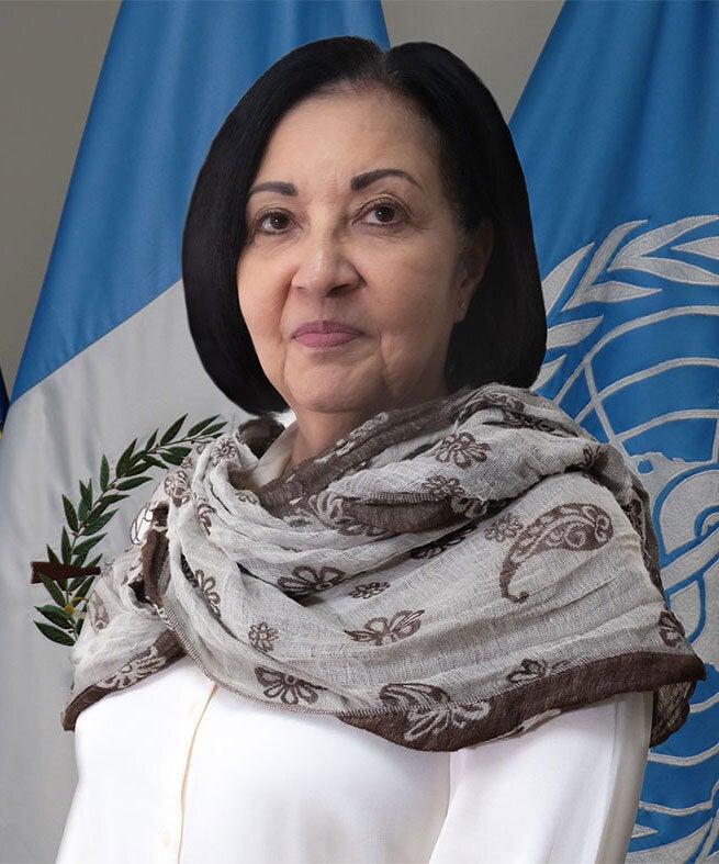 Lilian Ninett Reneau, representante de OPS/OMS en Guatemala