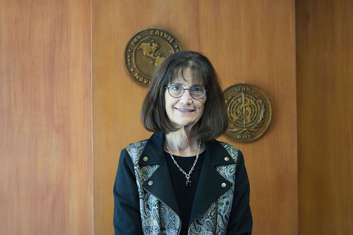 Maureen Birmingham, representante de OPS en Perú