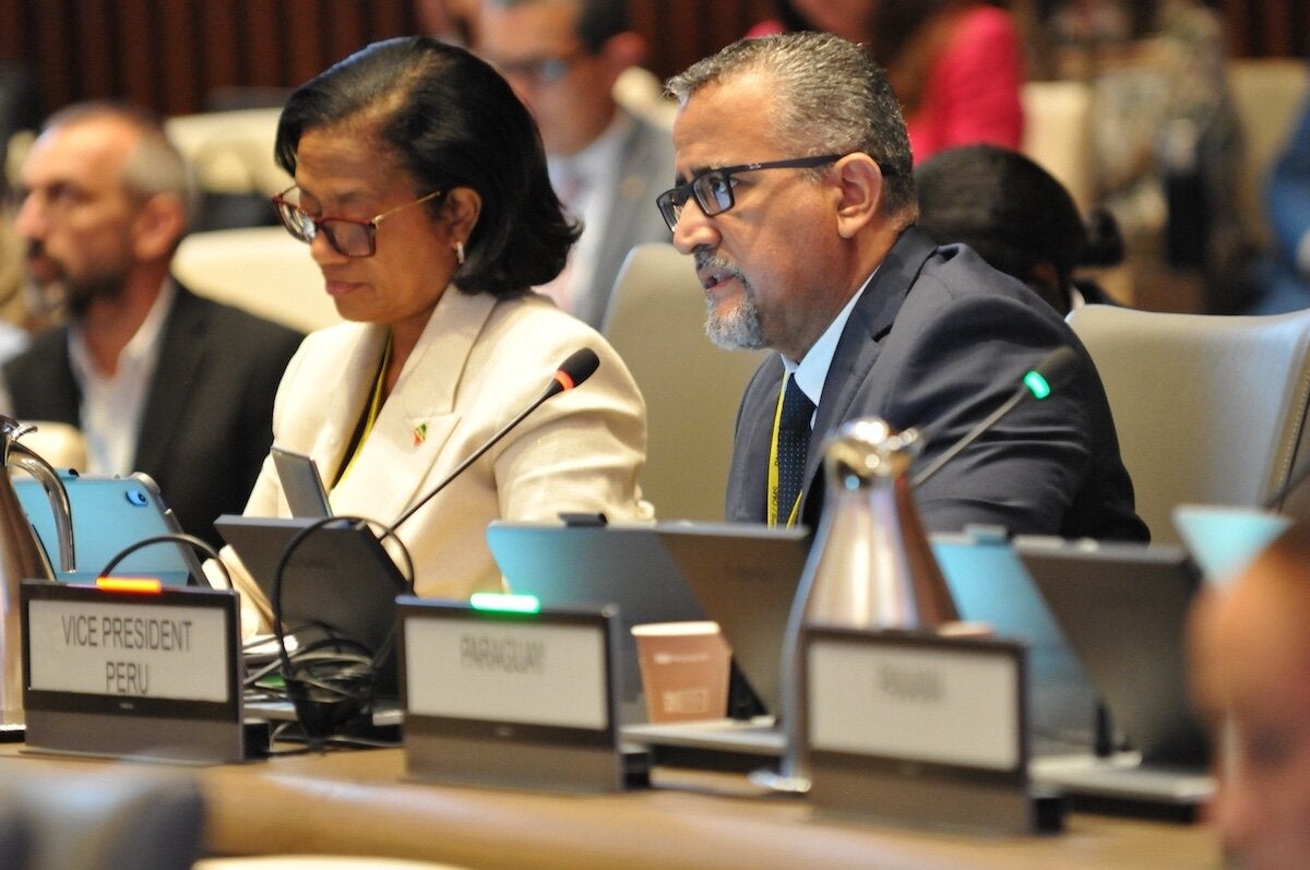 Perú elegido miembro del Comité Ejecutivo de la OPS