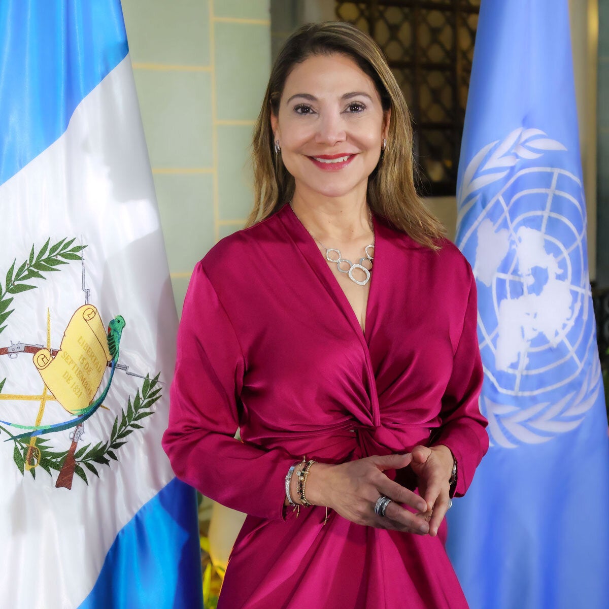 Alma Morales representante de OPS en Guatemala