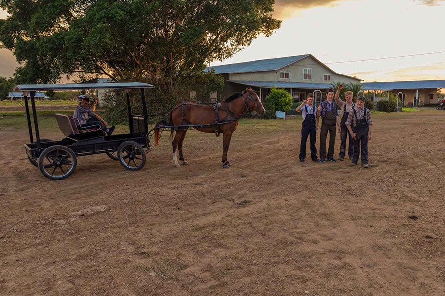 En la colonia Belice