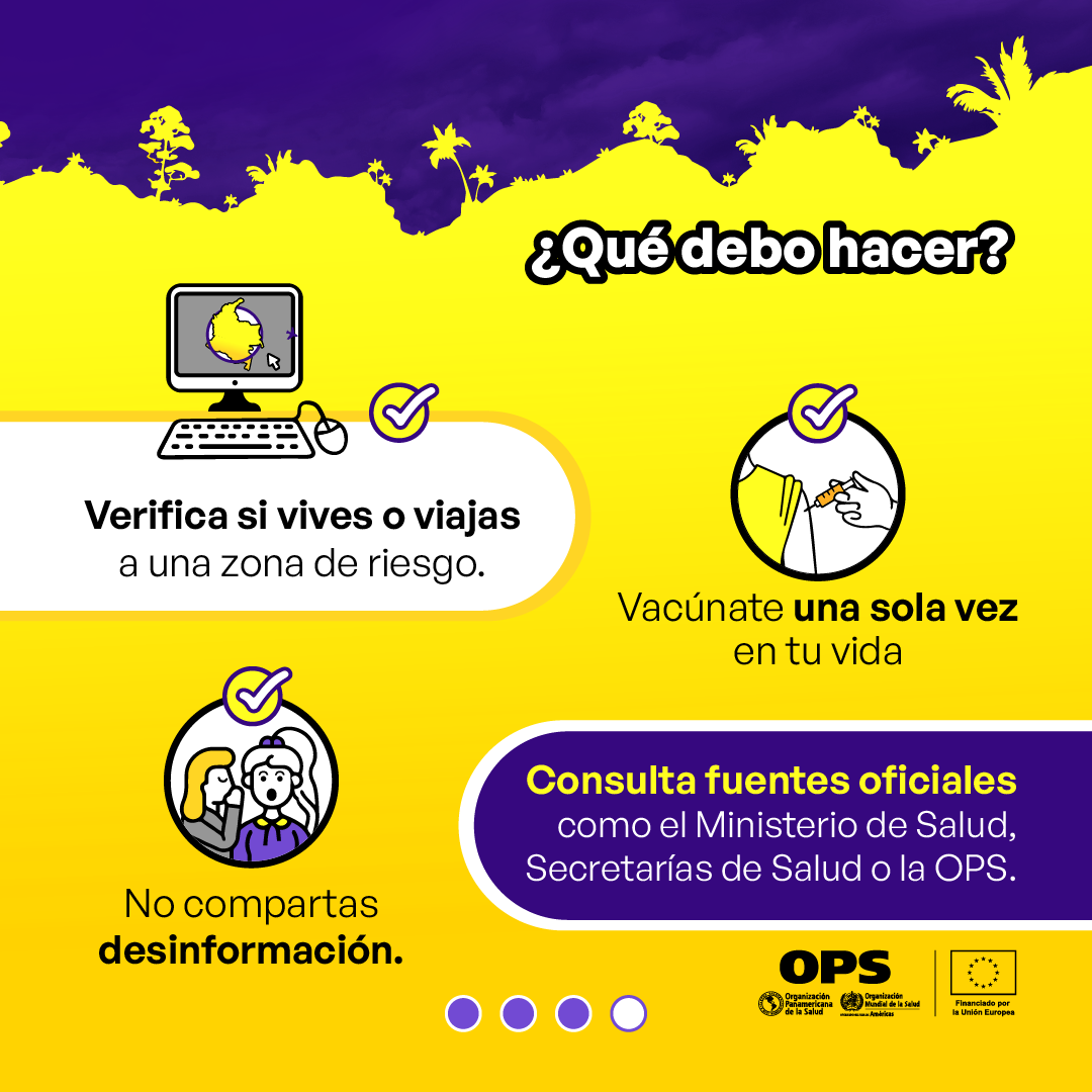 explicación afiche sobre fiebre amarilla bogota