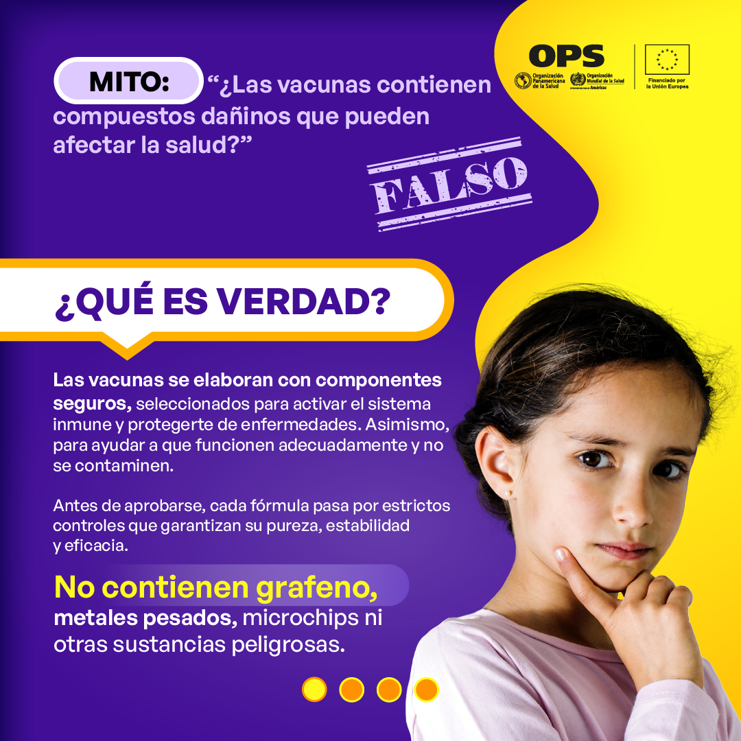Mitos sobre compuestos vacunas fiebre amarilla