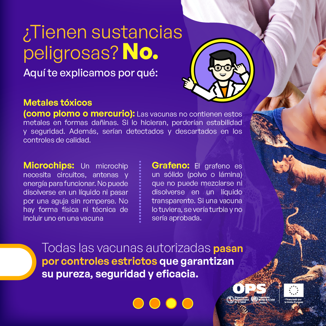Mitos sobre compuestos vacunas fiebre amarilla