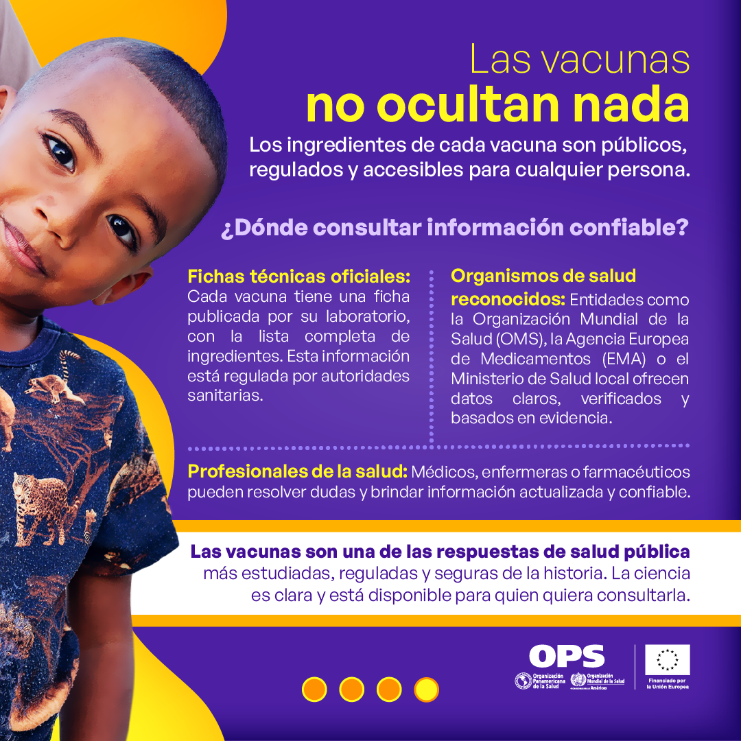 Mitos sobre compuestos vacunas fiebre amarilla