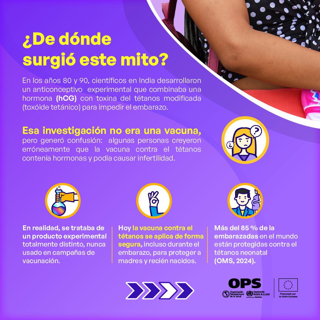 Mitos sobre fiebre amarilla e infertilidad