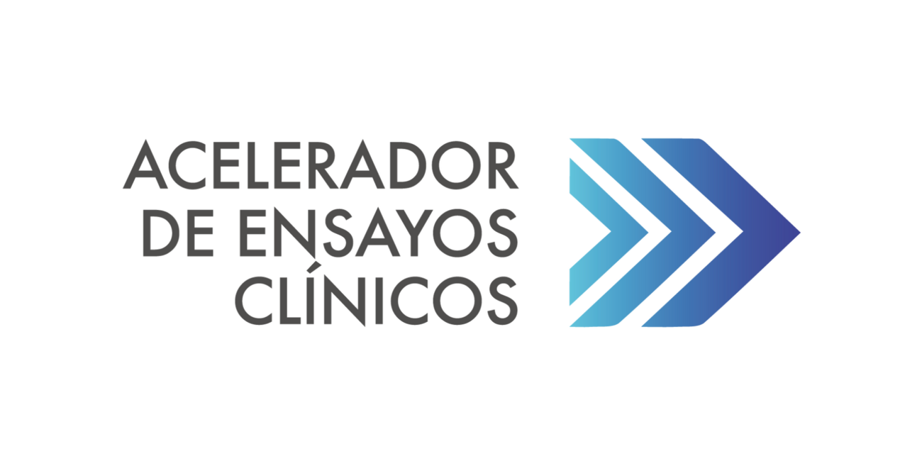 logo accelerador de ensatos clinicos de la OPS