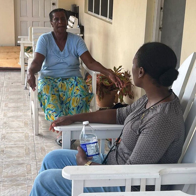Dr. Janique Baldwin-Miller, Regional Psychiatrist for Jamaica’s Southern Regional Health Authority, helped lead efforts to strengthen mental health and psychosocial support in communities affected by Hurricane Melissa.