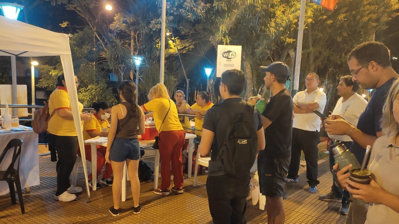 Actividades de promoción y vacunación en la provincia de Misiones