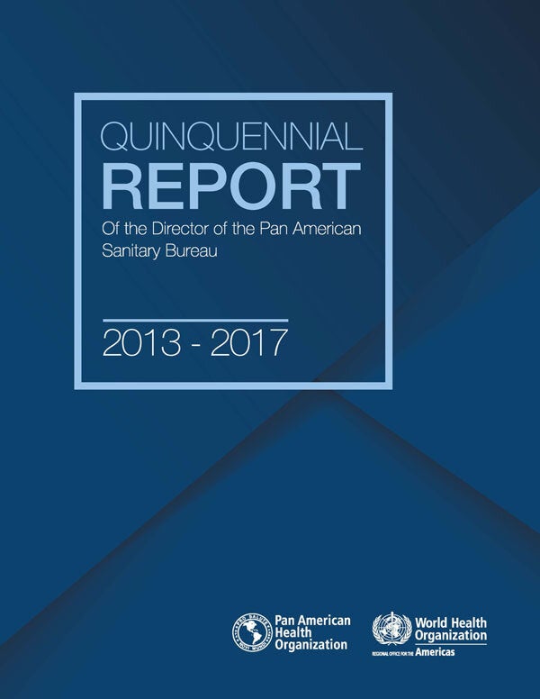 Quinquennial Report of the Director