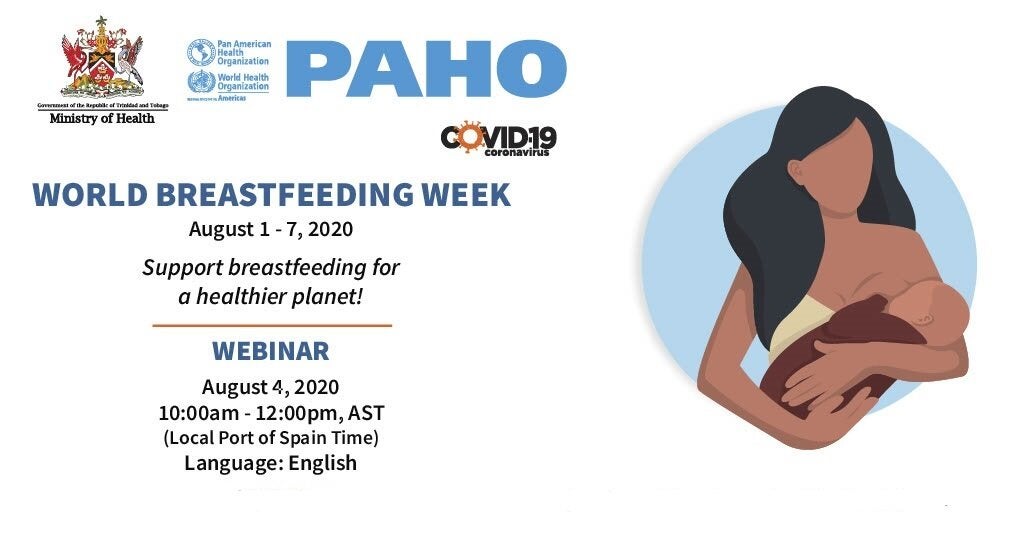 Invitation to the webinar on Breastfeeding on Tuesday 4 August, 10.00 am