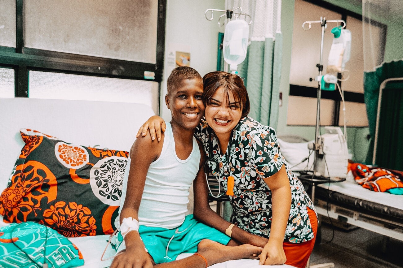 Apoyando a los niños y niñas con cáncer en tiempos de COVID-19 en la República Dominicana.