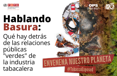 Hablando Basura: qué hay detrás de las relaciones públicas "verdes" de la industria tabacalera