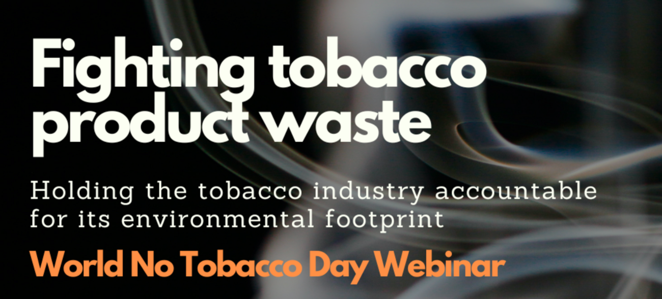 web banner with text and black background with smoke in the forefront over text