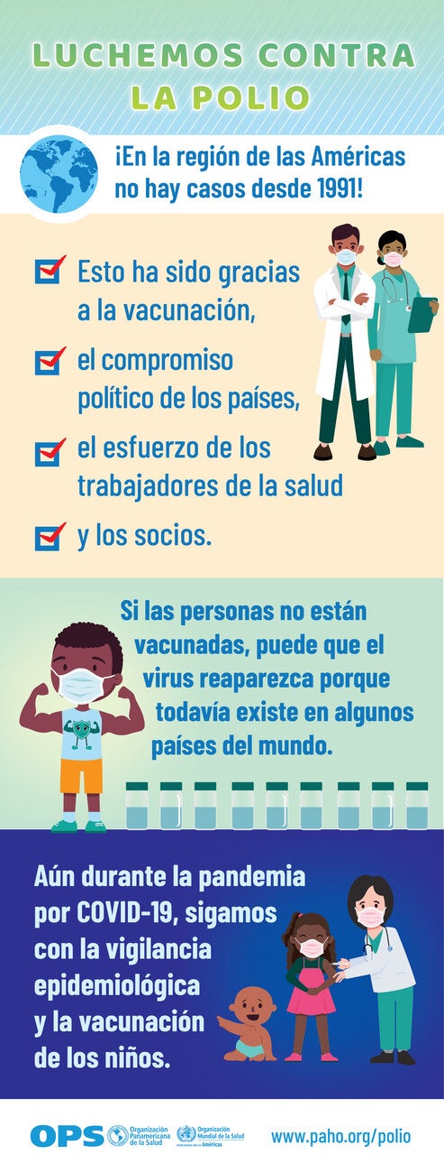 ¡En la región de las Américas no hay casos desde 1991!