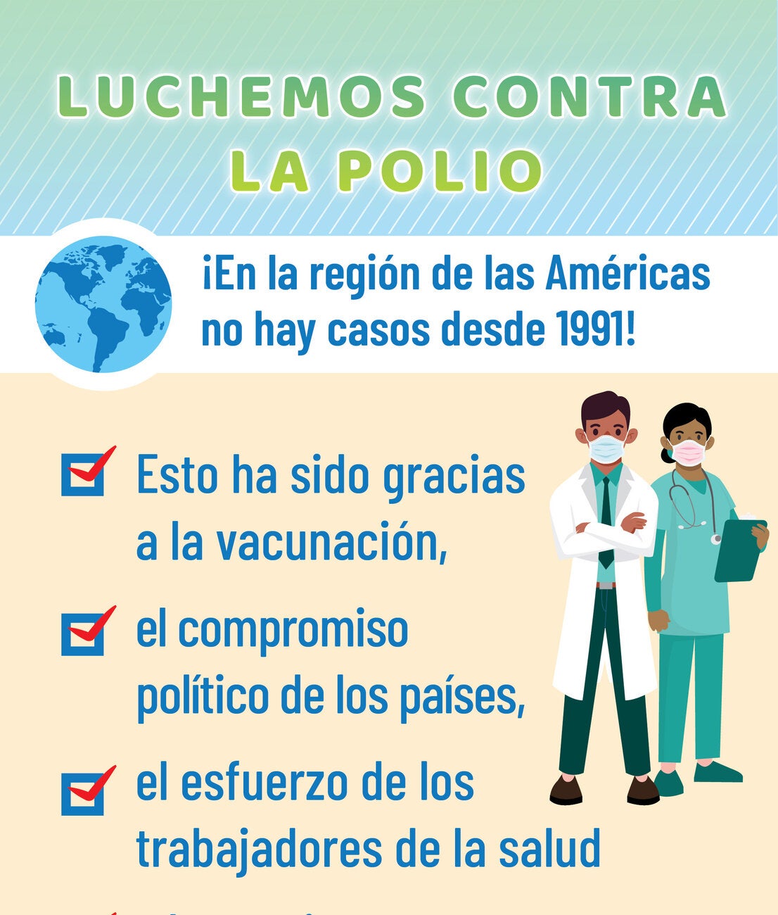 erradicacion de la polio en las americas