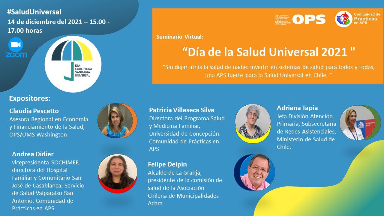 Día de la Salud Universal 2021 en Chile.
