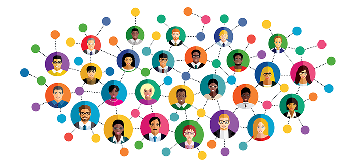 Illustration of network