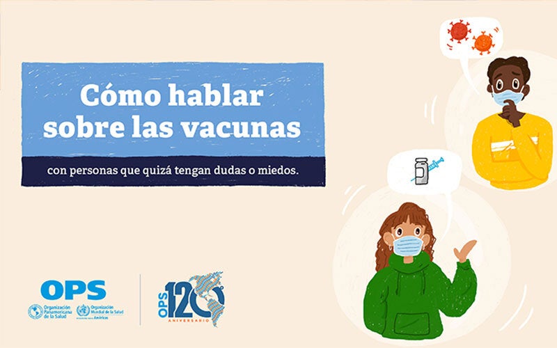Cómo hablar sobre las vacunas tarjetas para redes sociales