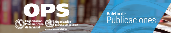 Boletín de publicaciones OPS banner