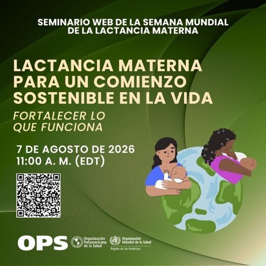 Graphic of a globe with two women breastfeeding