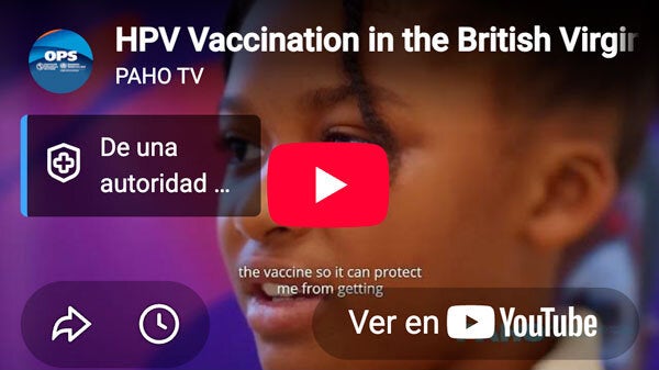 Vacunación contra el VPH en las Islas Vírgenes Británicas