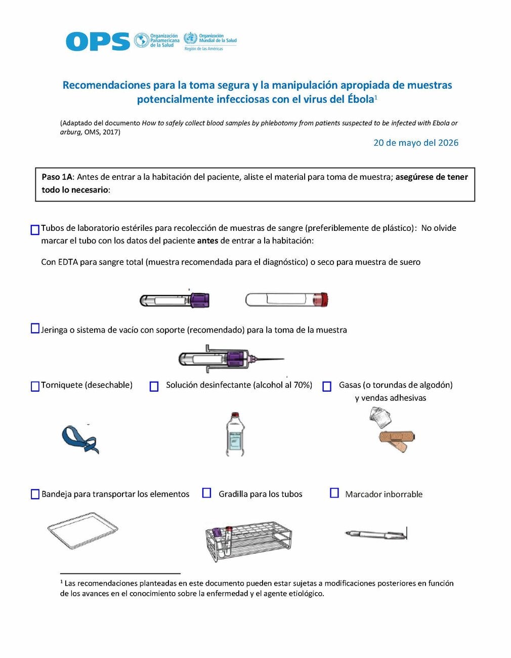 recomendaciones toma muestra