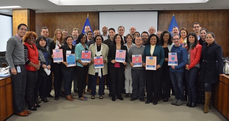 Participants on the first meeting of the PAHO´s Childhood Cancer Working Group 