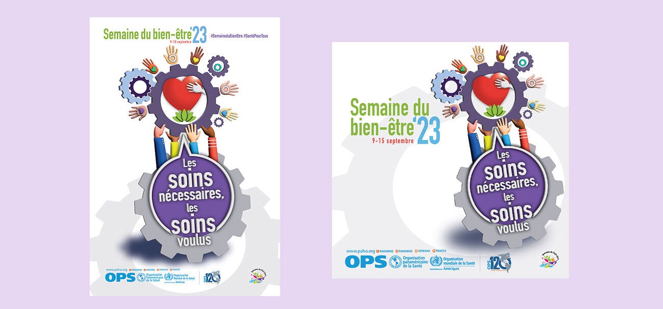 Matériel de communication de Semaine du bien-être 2023