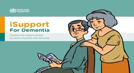 Cover of iSupport For Dementia - Training and support manual for carers of people with dementia - 2021