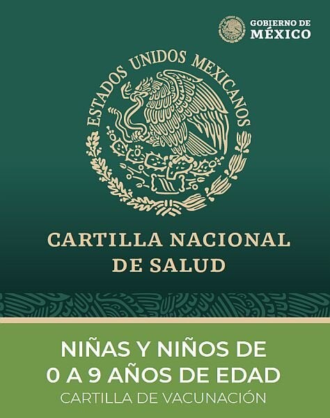 cartilla de vacunación