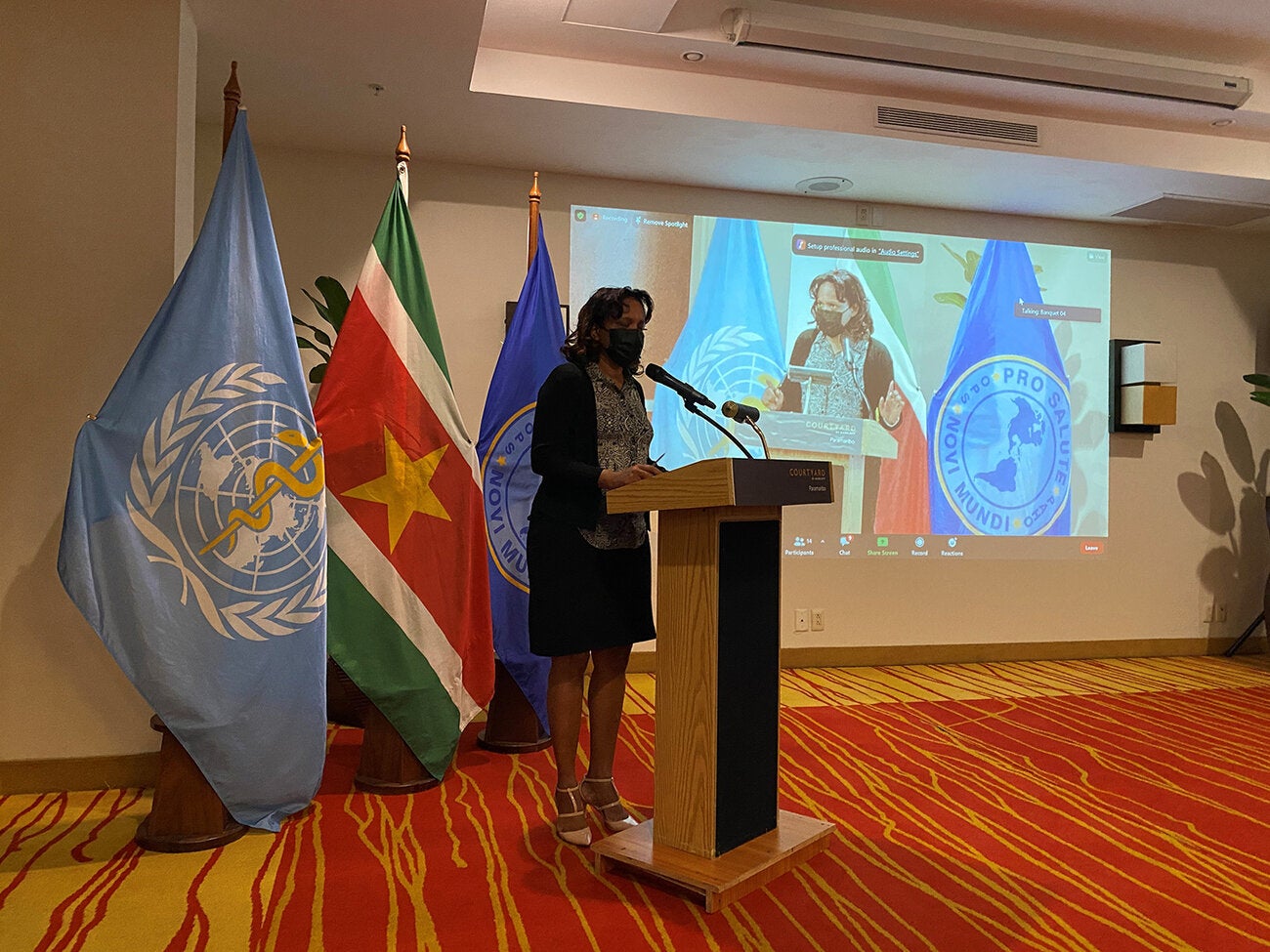 Dr. Wendy Emanuels-Telgt, National Consultant PAHO