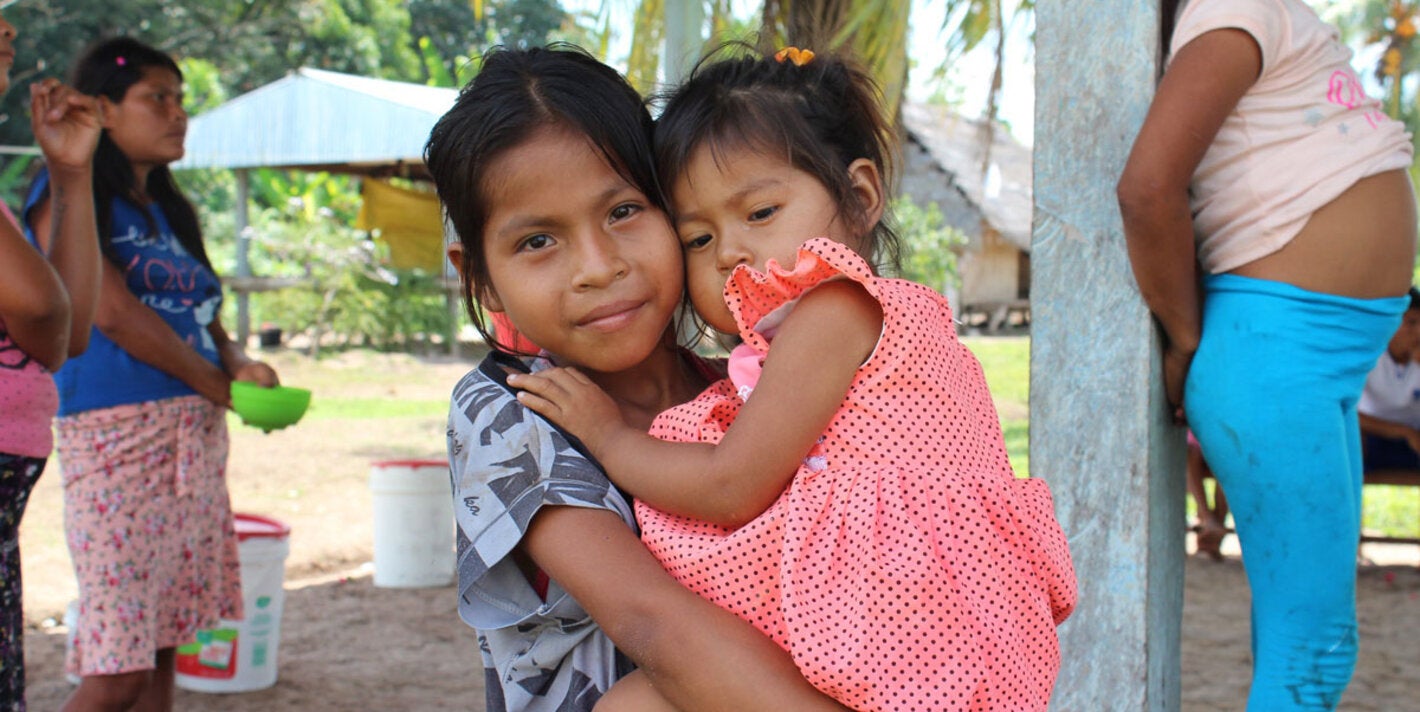 Peruvian children screened and treated for malaria