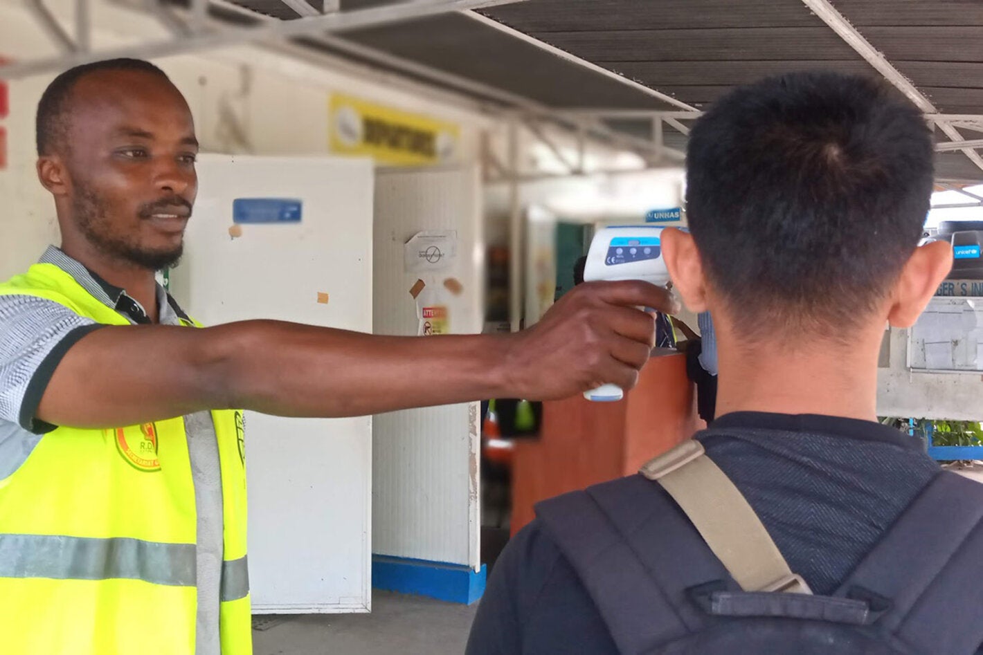 Measuring body temperature