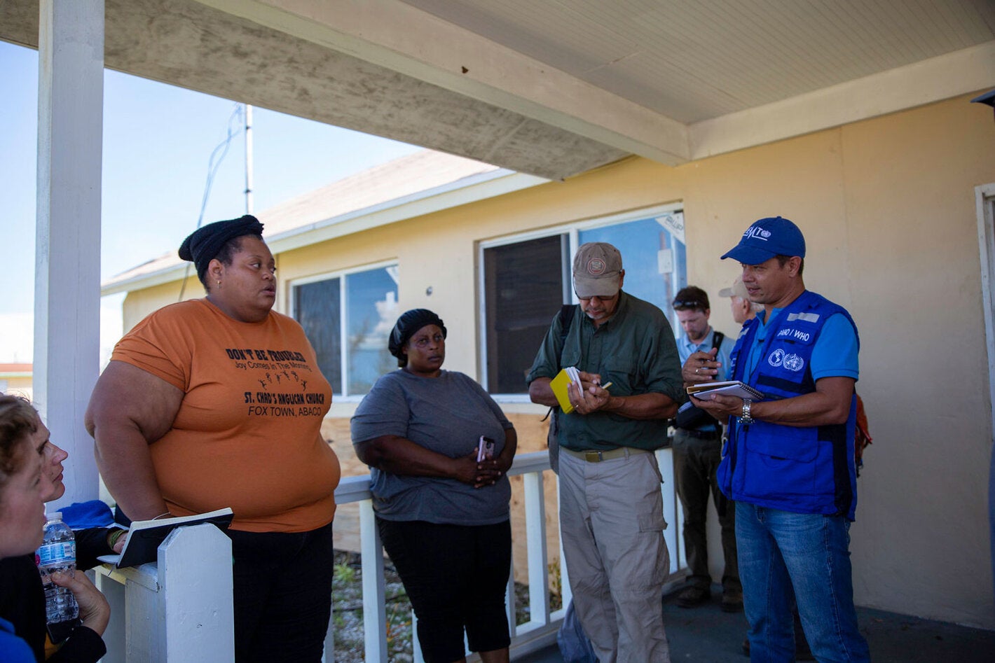 PAHO supports Bahama's victims