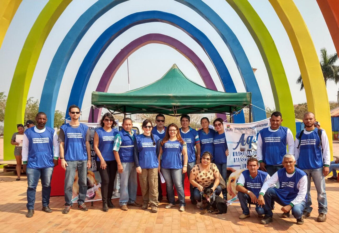 Acción fue posible con el apoyo del Ministerio de Salud de Brasil, Estados y municipios en coordinación con PANAFTOSA OPS/OMS