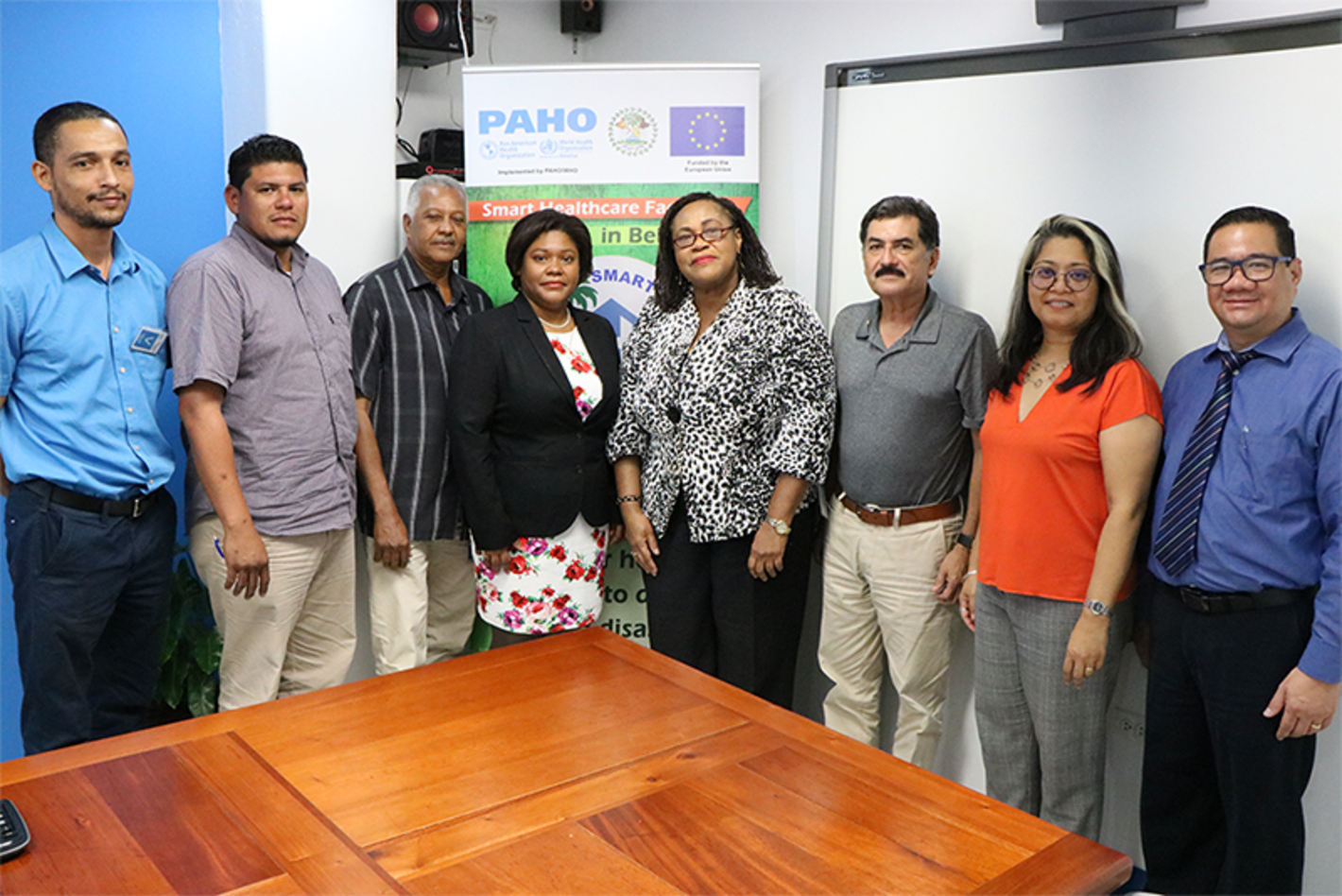 PAHO/WHO) hosted the kick-off meeting to officially launch the design phase of three health facilities in Belize