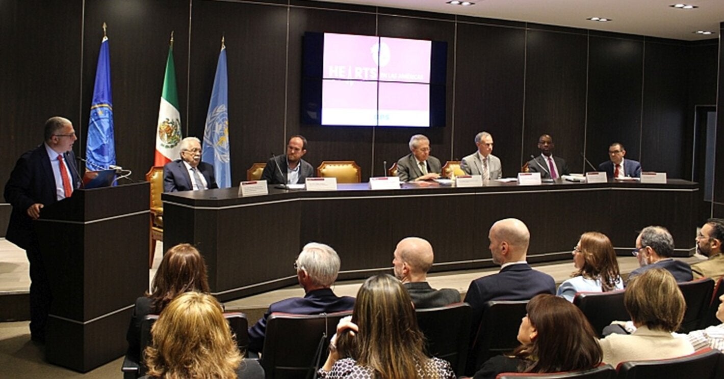 Evento de Lanzamiento de la Iniciativa HEARTS en la Secretaría de Salud de México