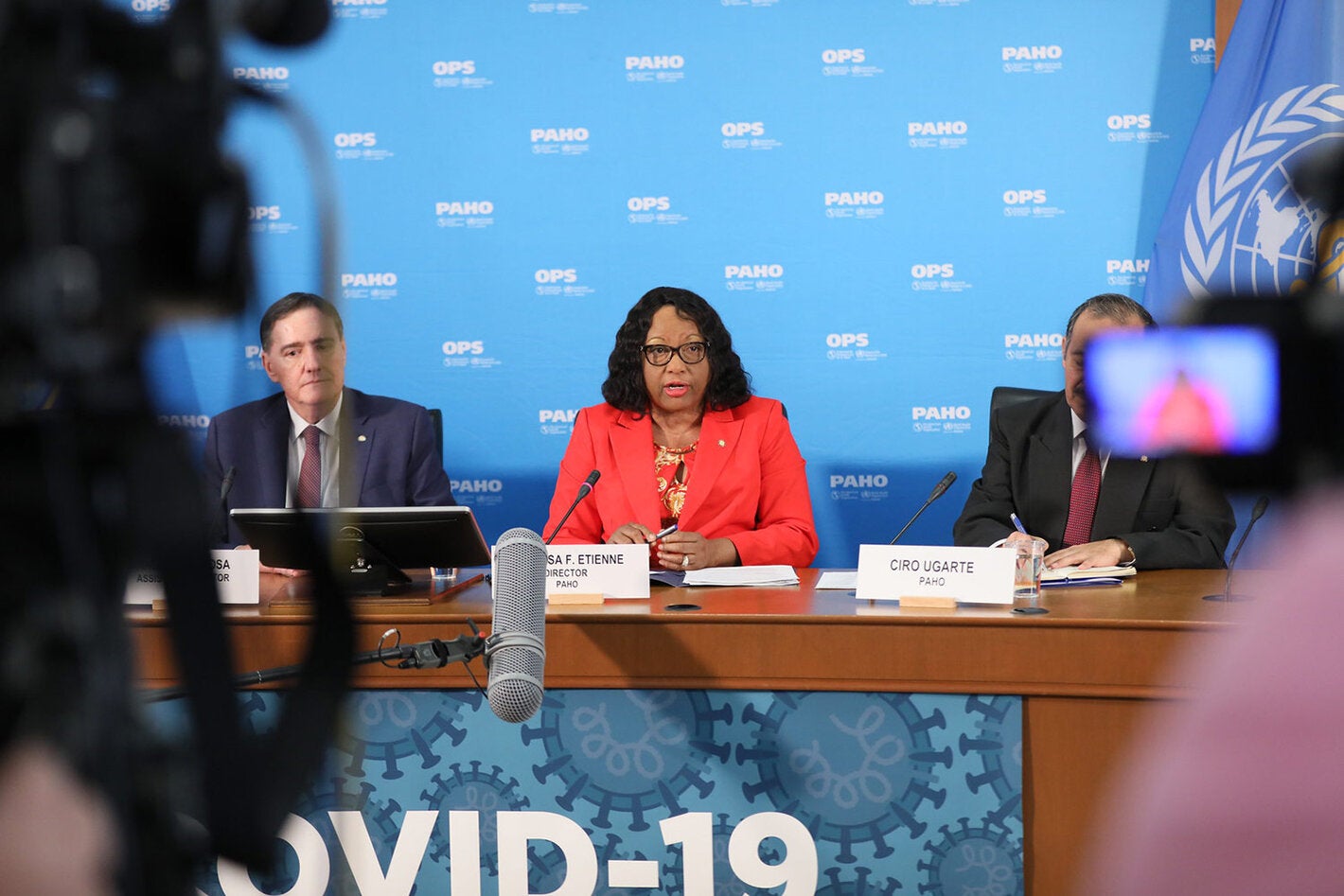 PAHO Director briefs OAS Ambassadors