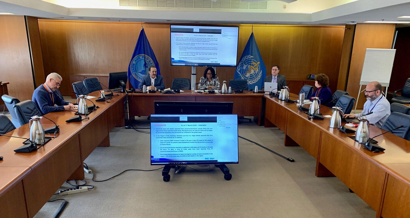 18 March video conference