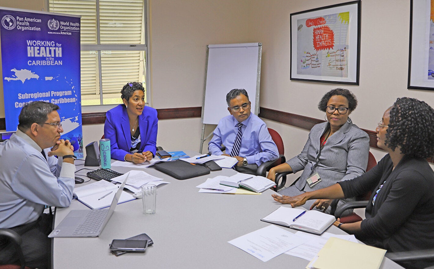 PAHO meets University of West Indies