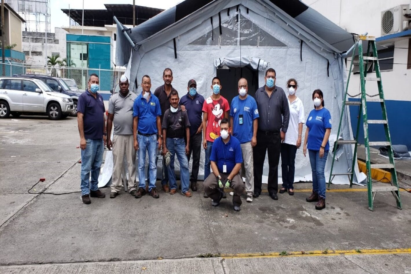 Carpas para triage respiratorio 