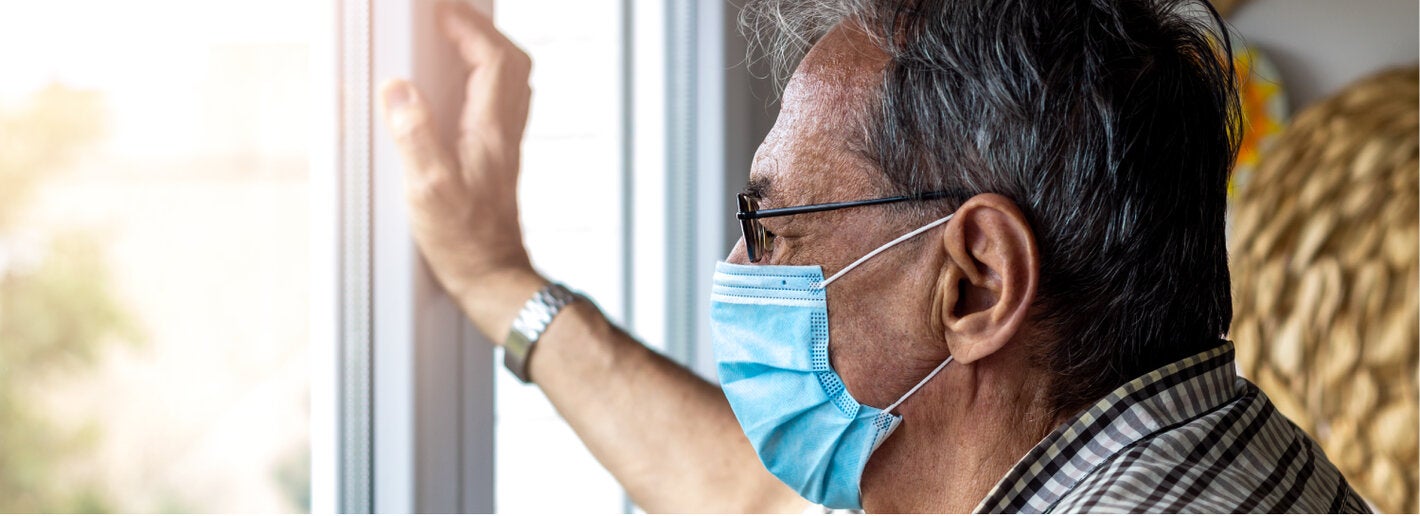 Health worker visits homes