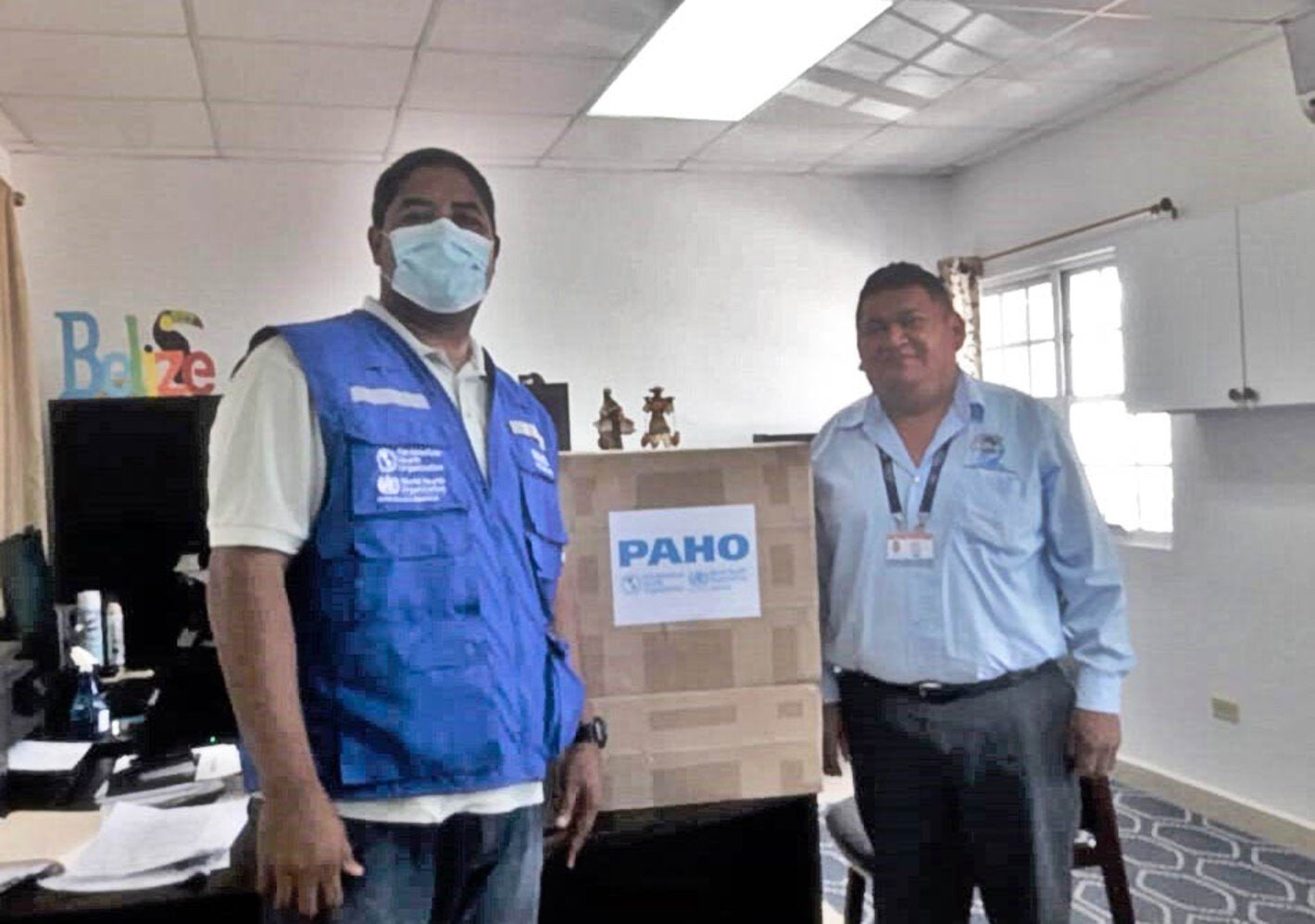 Handover of Viral Swabs