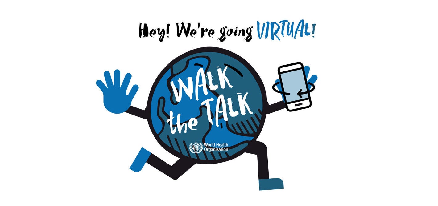Virtual Walk the Talk Mascot