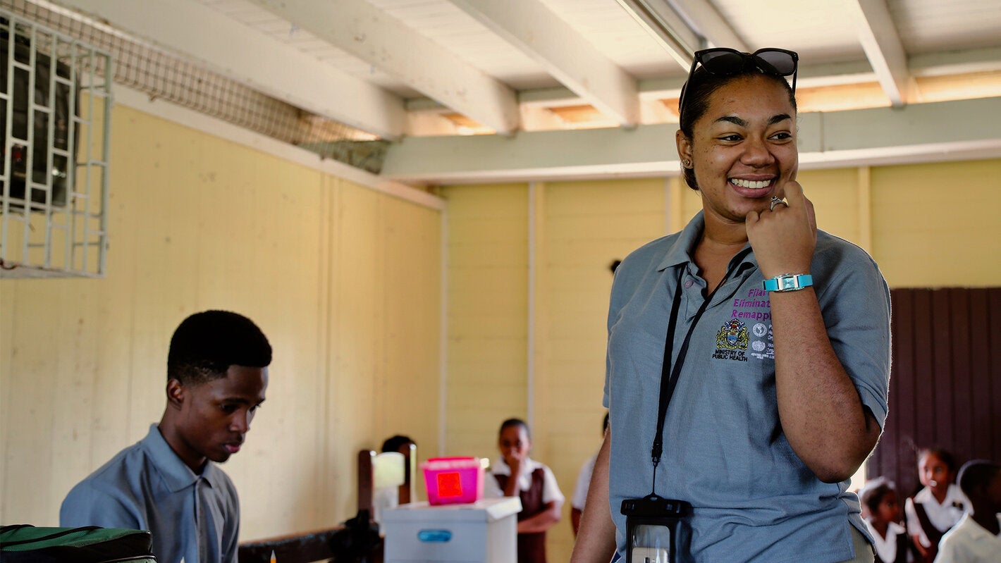 Trabajadora de la salud