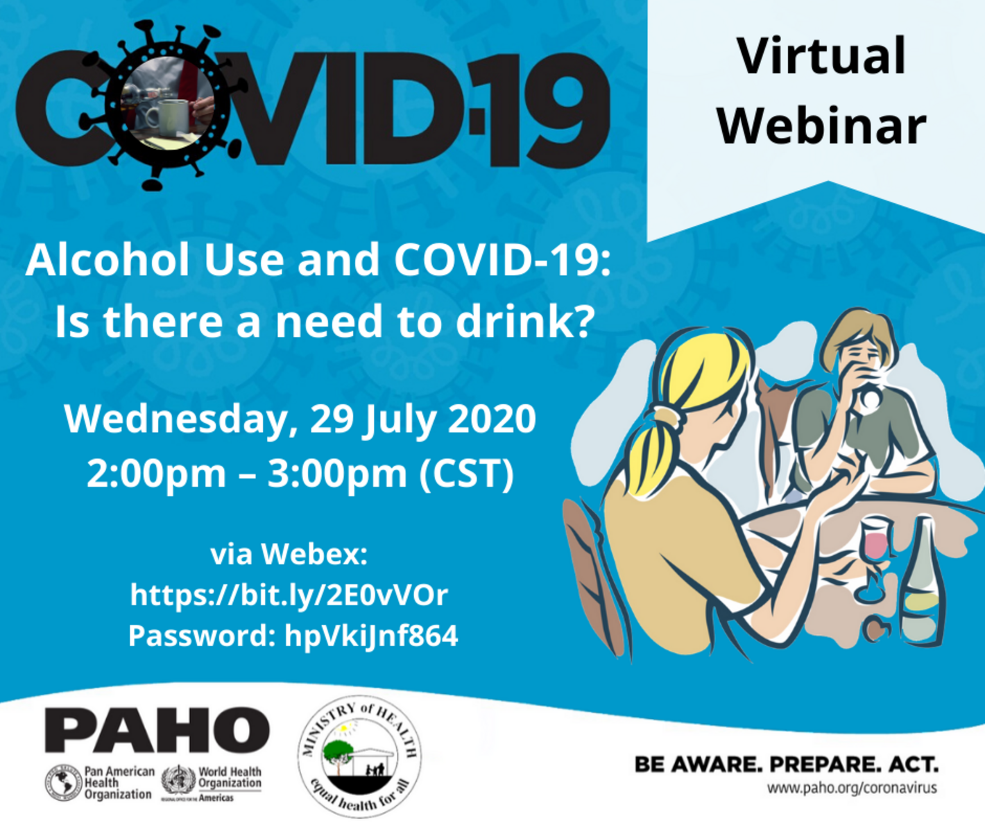 alcohol use and covid19 belize webinar
